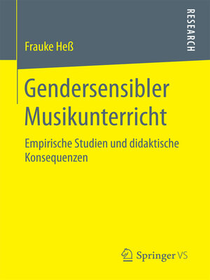 cover image of Gendersensibler Musikunterricht